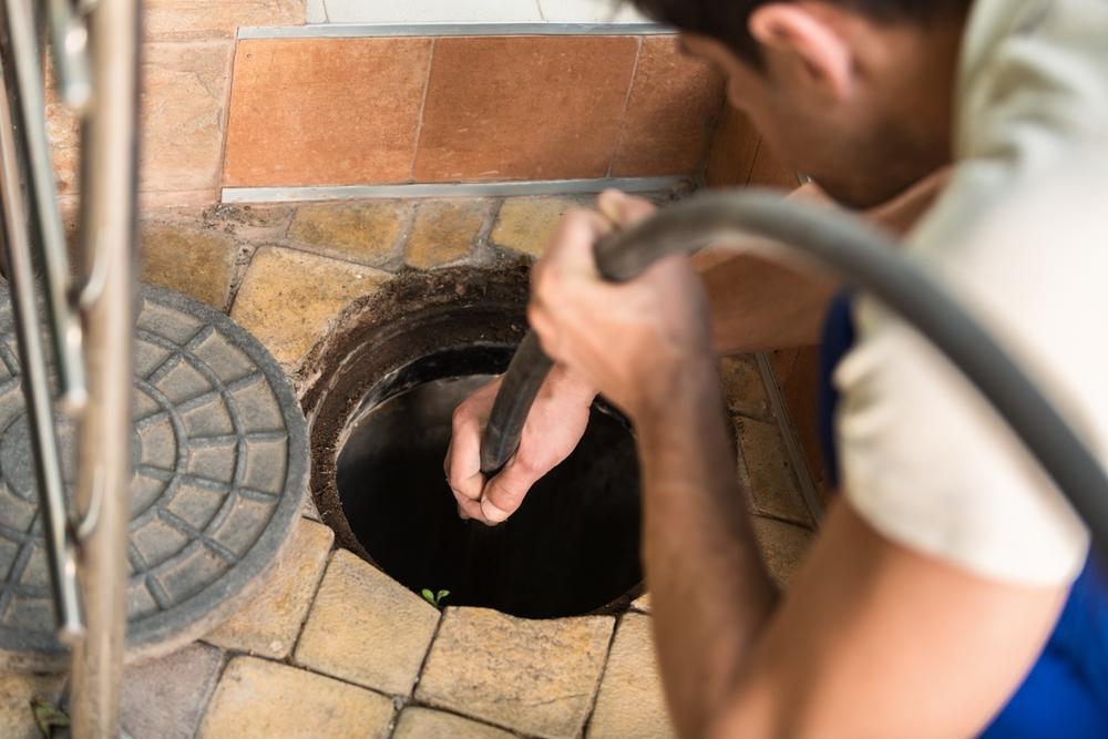 Emergency plumbing repair being done in North Port